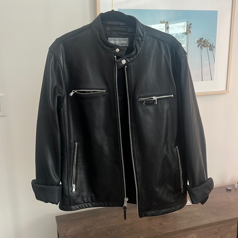 Michael Kors Modern Leather Jacket